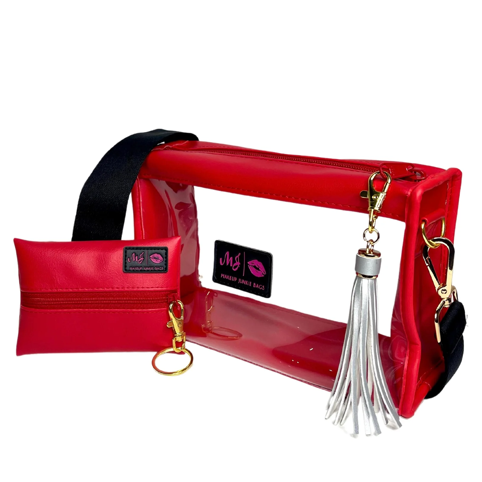 Clear Fan Girl Bag with Micro Card Holder - Image 10