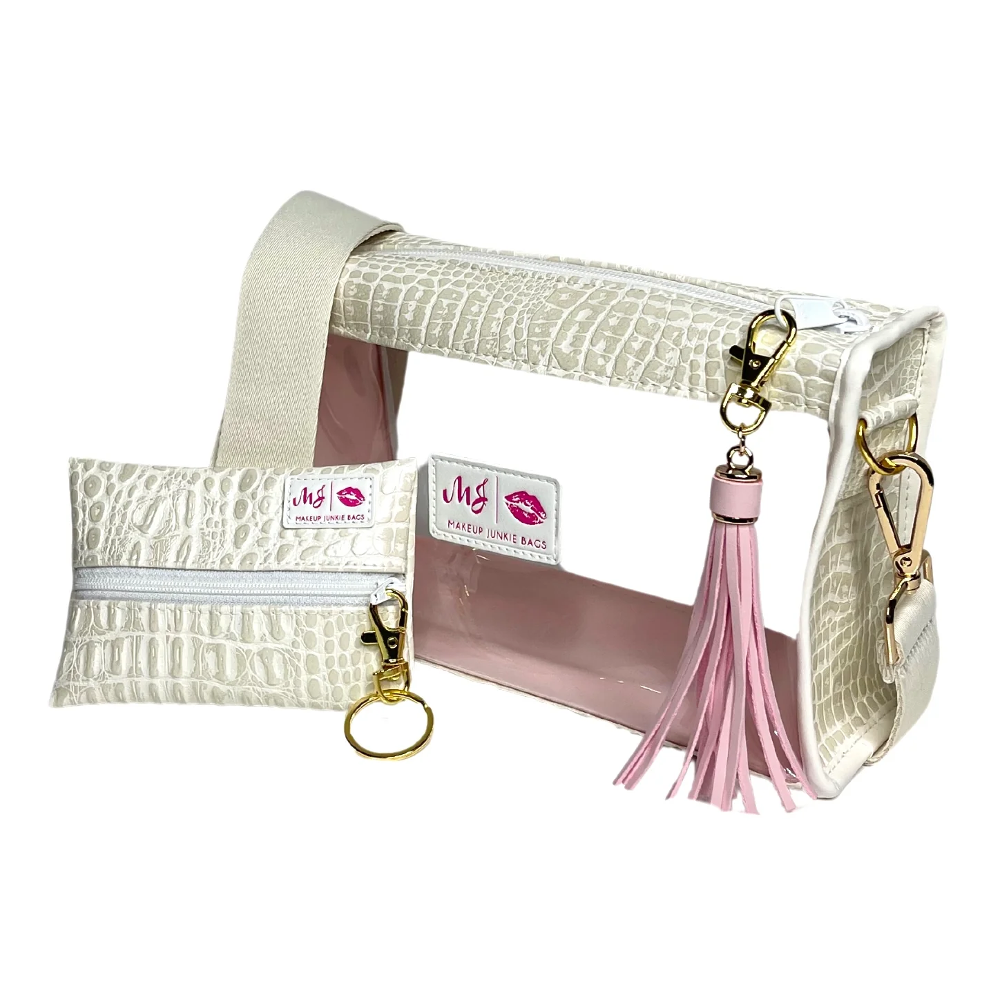 Clear Fan Girl Bag with Micro Card Holder - Image 11