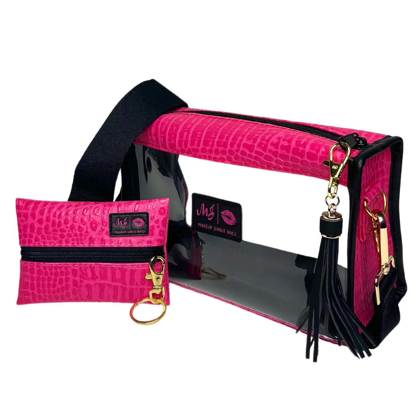 Clear Fan Girl Bag with Micro Card Holder - Image 5
