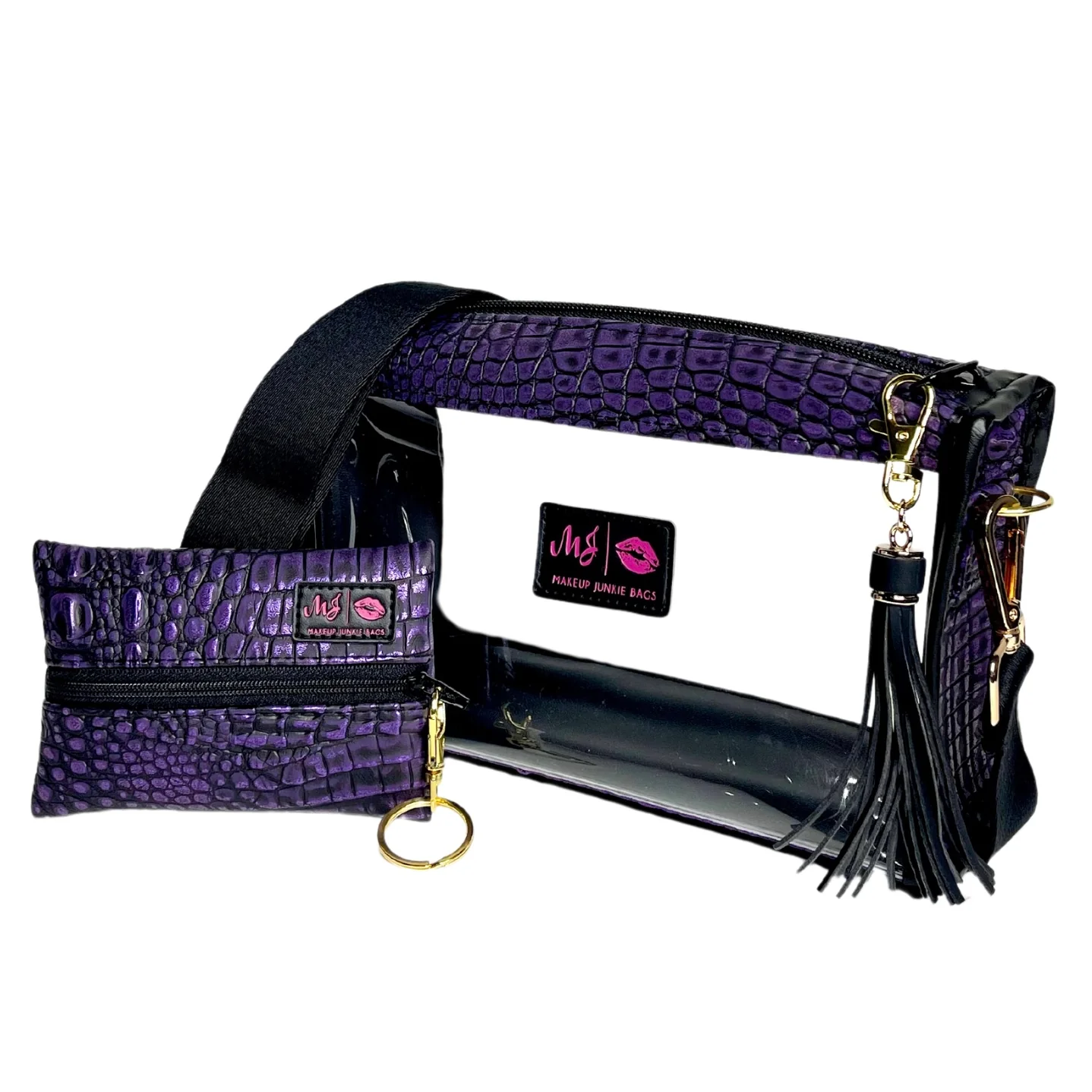 Clear Fan Girl Bag with Micro Card Holder - Image 6