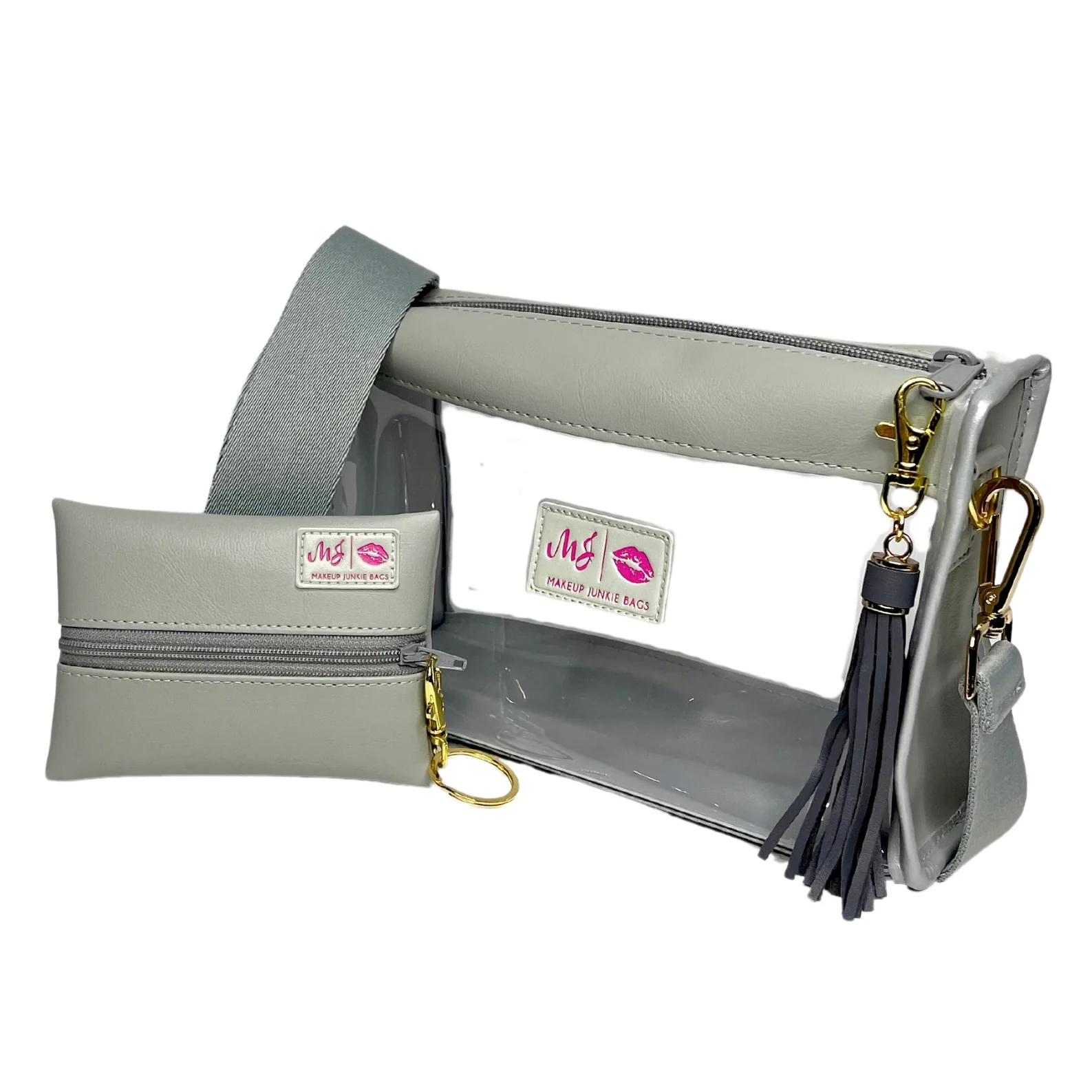 Clear Fan Girl Bag with Micro Card Holder - Image 7