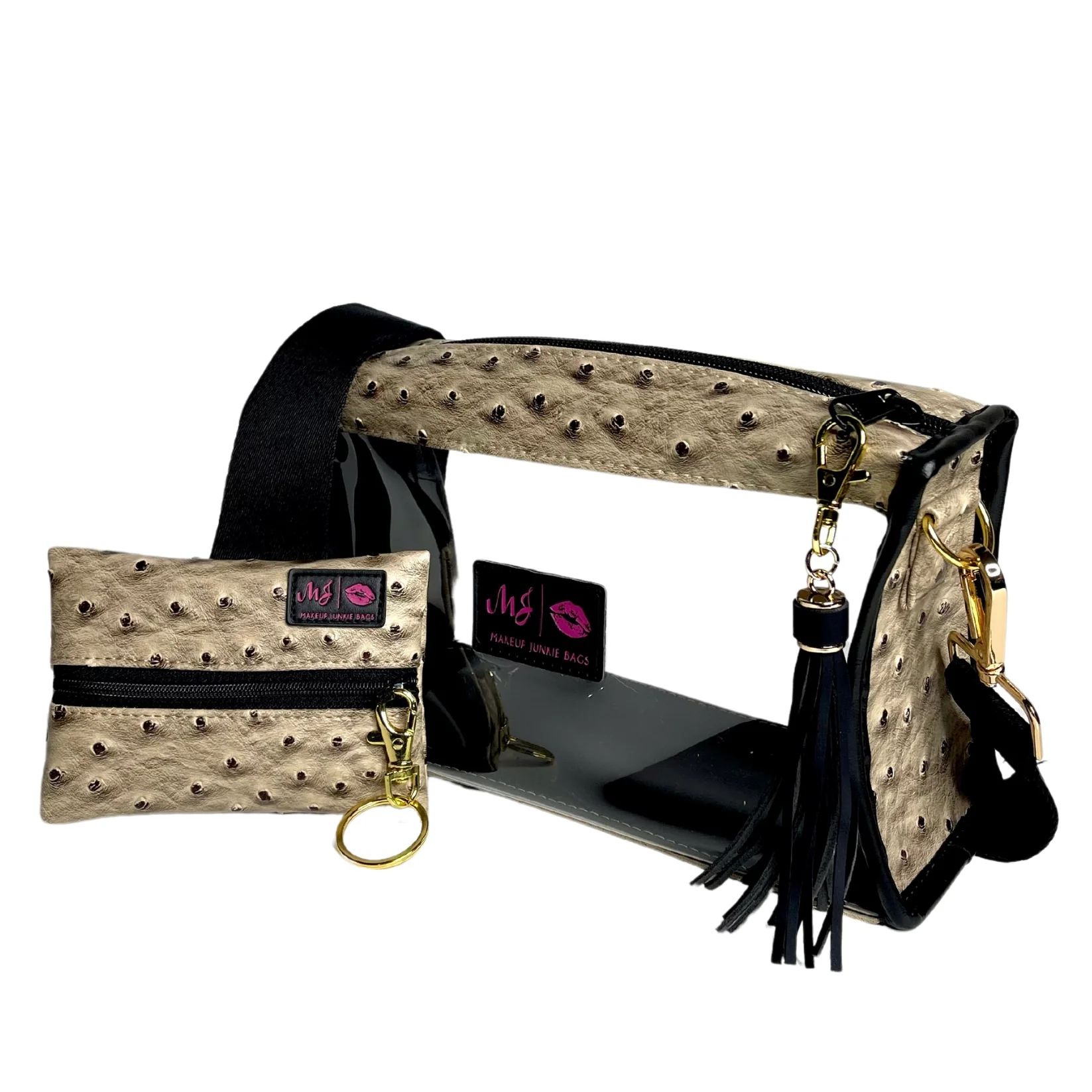 Clear Fan Girl Bag with Micro Card Holder - Image 8