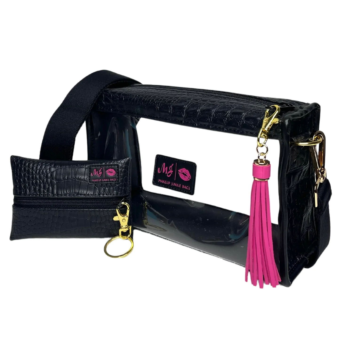 Clear Fan Girl Bag with Micro Card Holder - Image 9